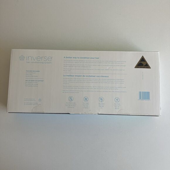 Inverse Hair Ice Conditioning System Fight Frizz Flat Iron Ice Hair New Sealed - Picture 8 of 9